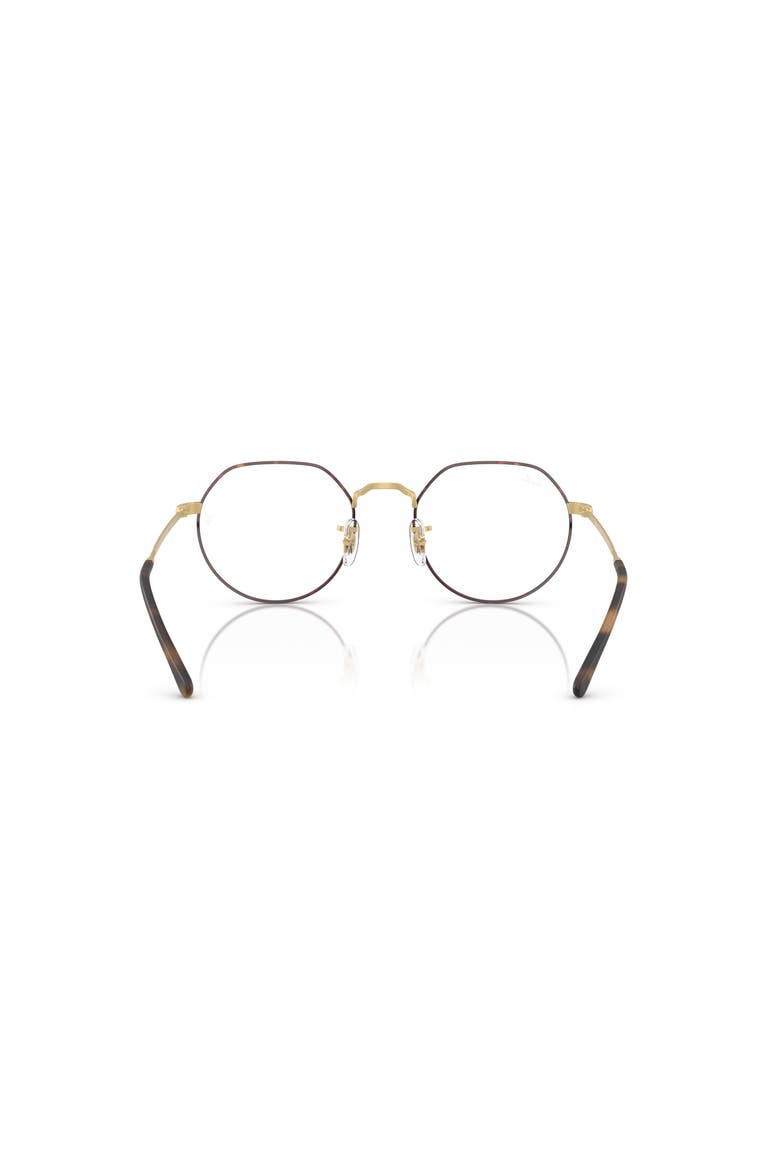 49mm Irregular optical glasses, Alternate, color, Tortoise Light