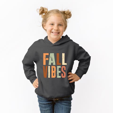 Fall Vibes Autumn Hoodie (Toddler)