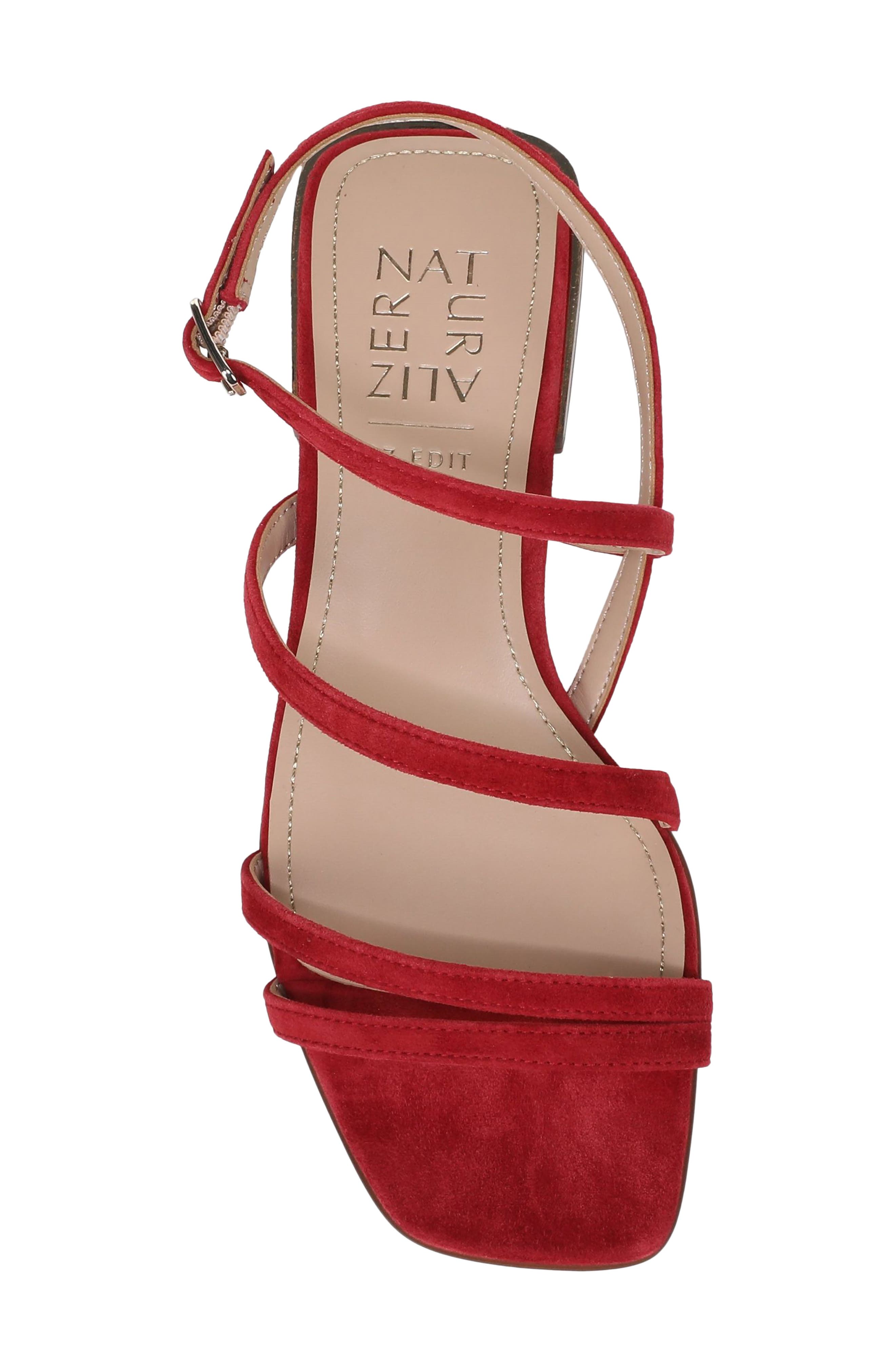 27 EDIT Naturalizer Nillie Ankle Strap Sandal, Alternate, color, 