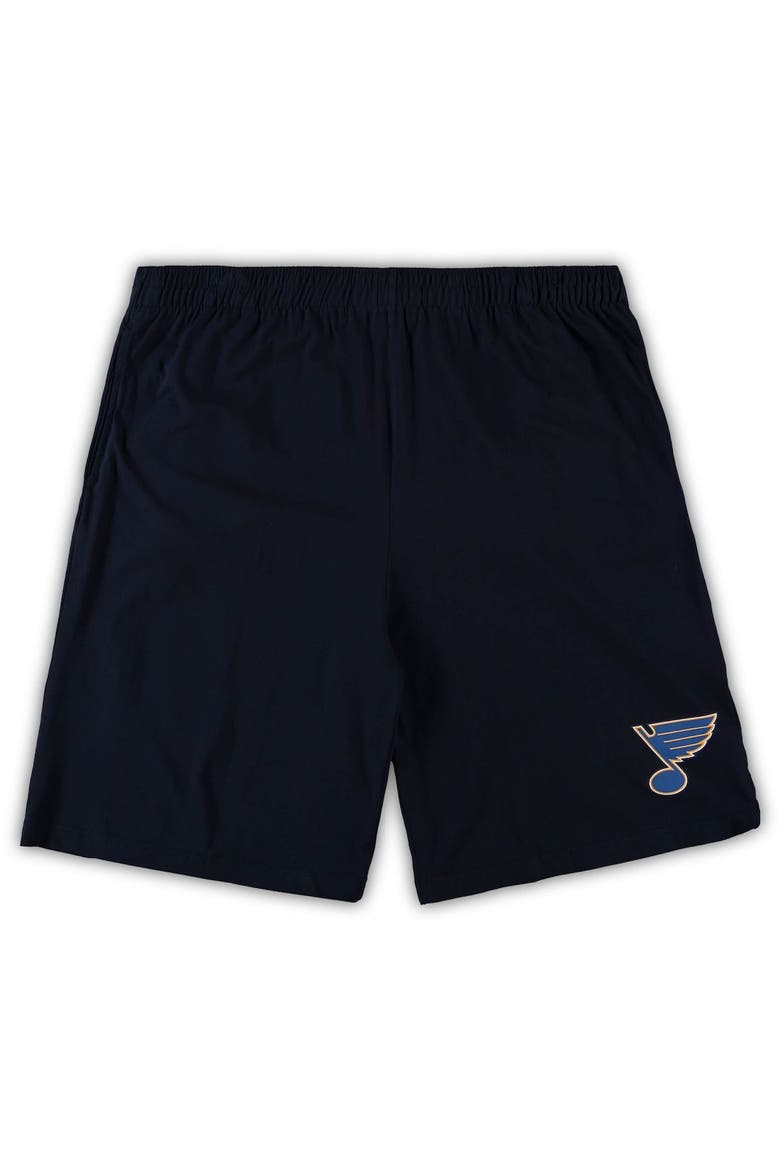 Men's Concepts Sport Blue/Heathered Charcoal St. Louis Blues Big & Tall T-Shirt & Shorts Sleep Set, Alternate, color, Blue