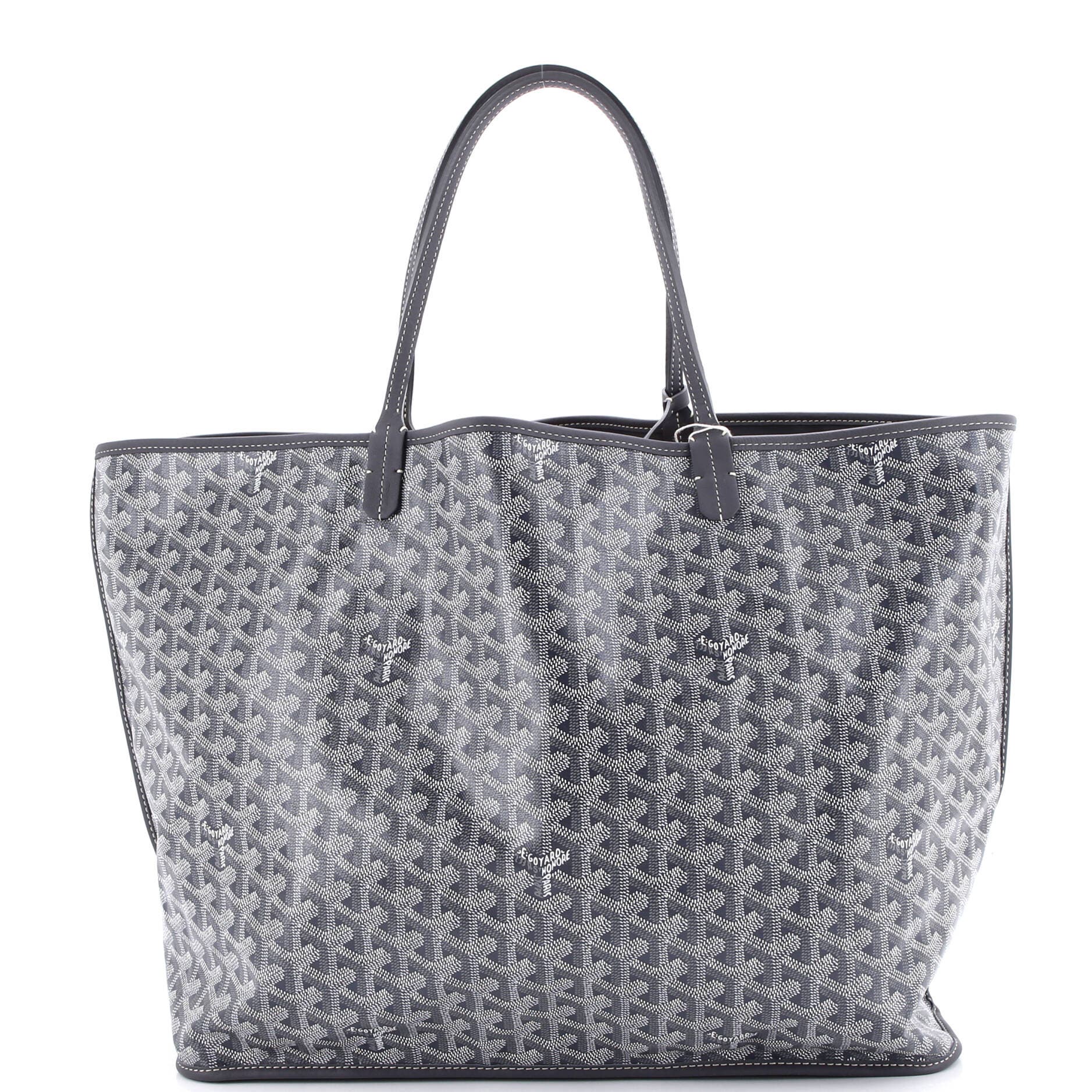 Pre-Owned Goyard Anjou Reversible Tote Coated Canvas GM, Main, color, 