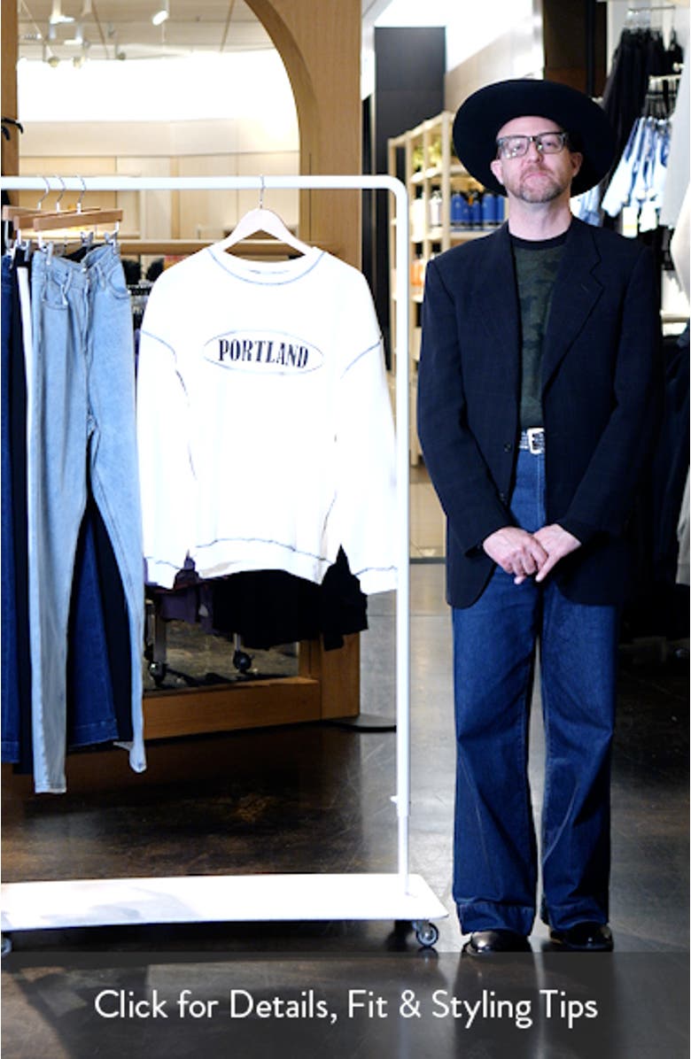 Portland Oversize Graphic Sweatshirt, sales video thumbnail