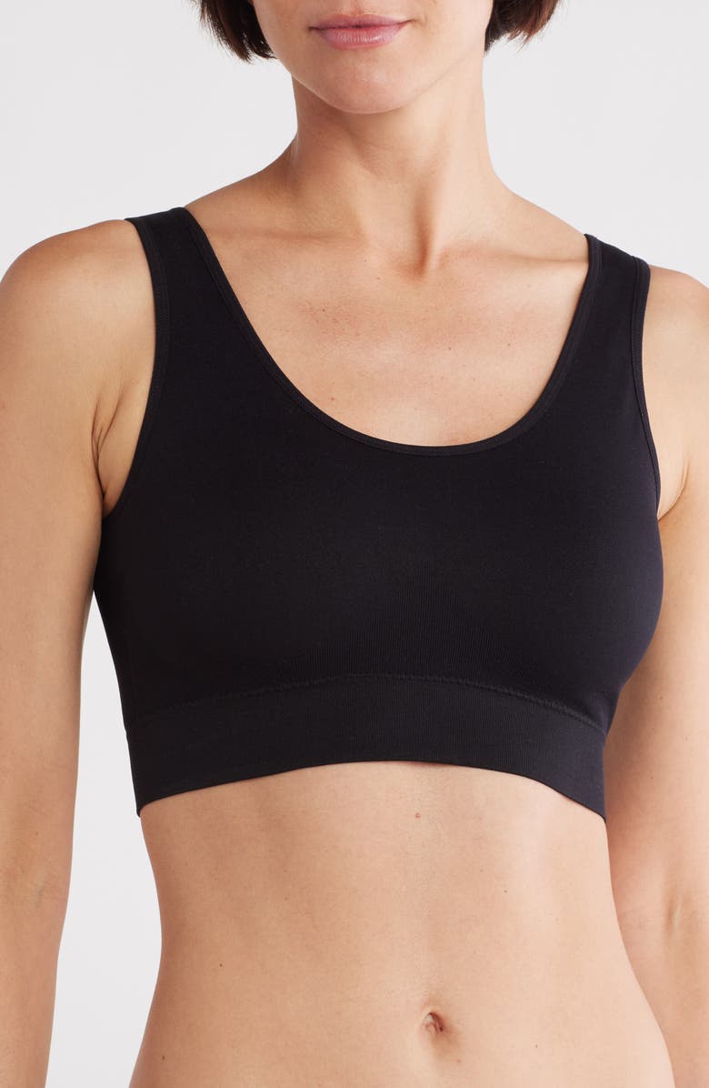 NORDSTROM RACK Everyday Assorted 3-Pack Tank Bralettes, Alternate, color, White-Beige Multi