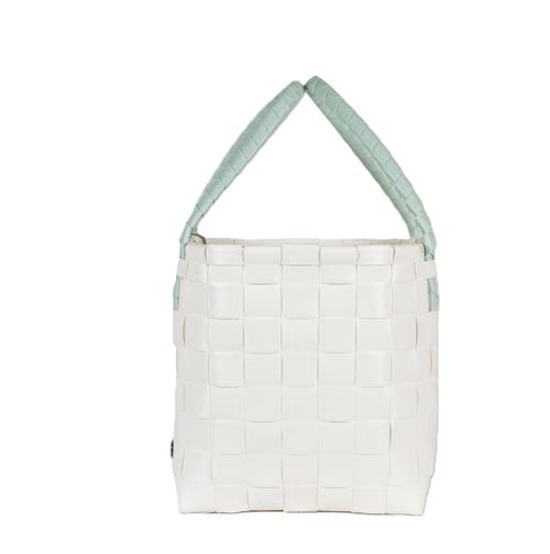 HANDED BY HANDED BY PARIS WHITES RECYCLED TOTE BAG 