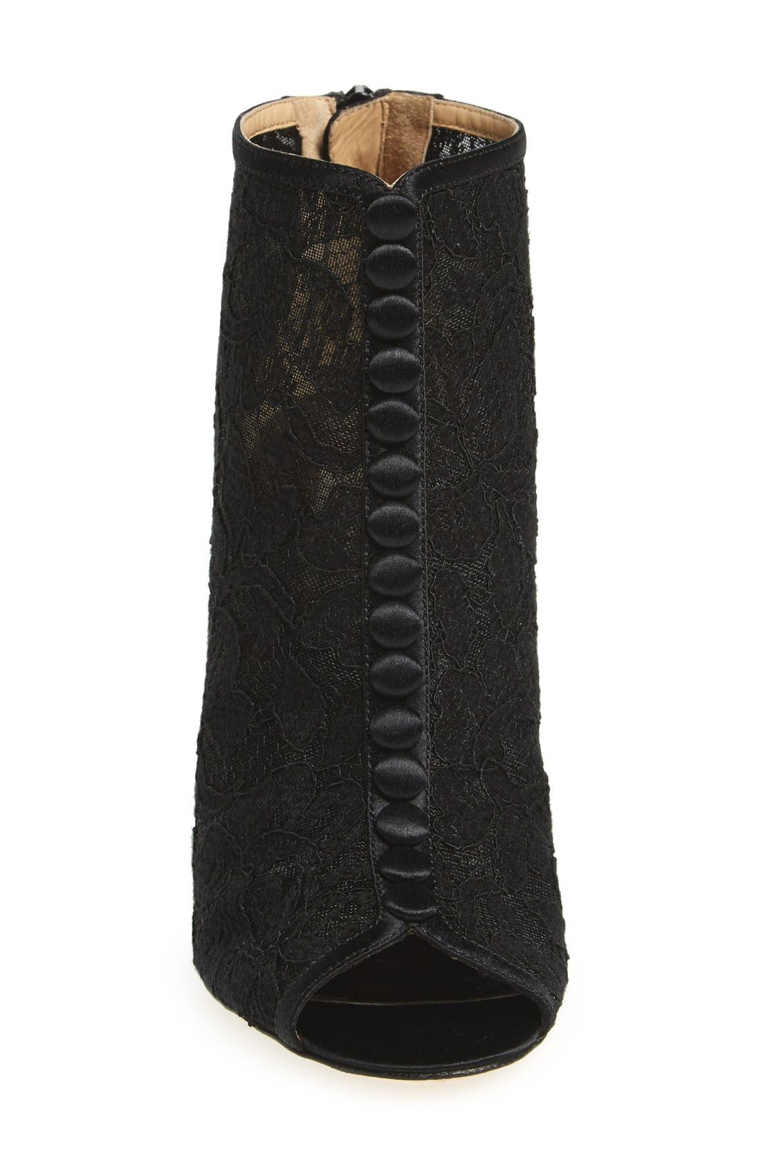 Badgley Mischka Collection Badgley Mischka 'Nerina' Lace Bootie, Alternate, color, 