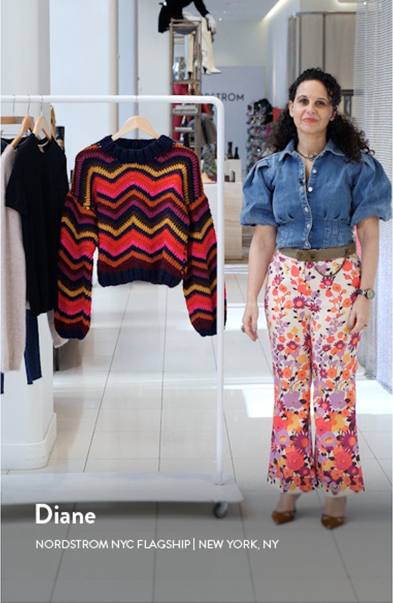 Colorful Waves Sweater, sales video thumbnail