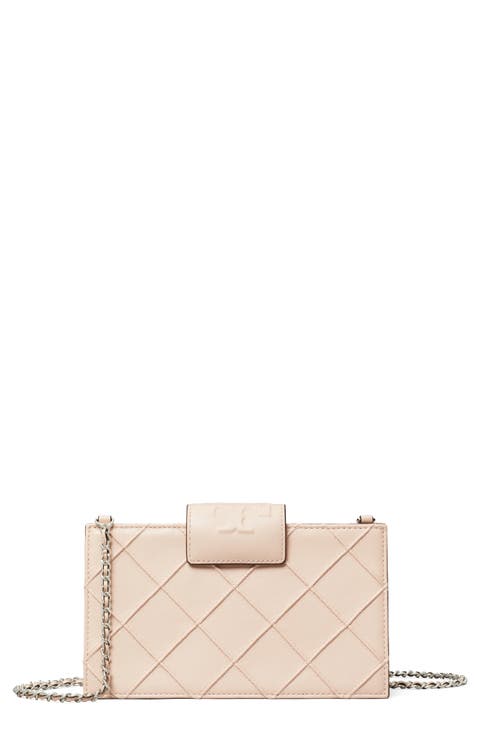 Mini Fleming Soft Quilted Leather Wallet on a Chain