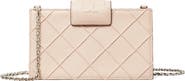 Tory Burch Mini Fleming Soft Quilted Leather Wallet on a Chain