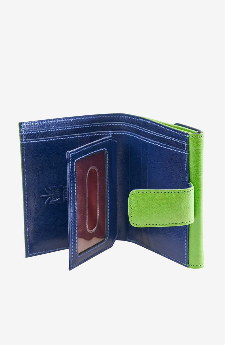 Tusk Indexer Wallet, Alternate, color, Grass / Indigo