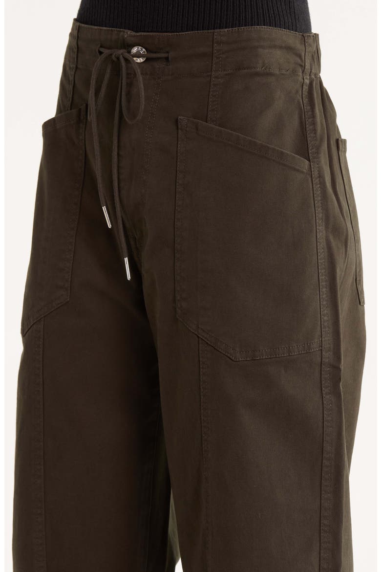 Villa Barrel Leg Pants, Alternate, color, FERN
