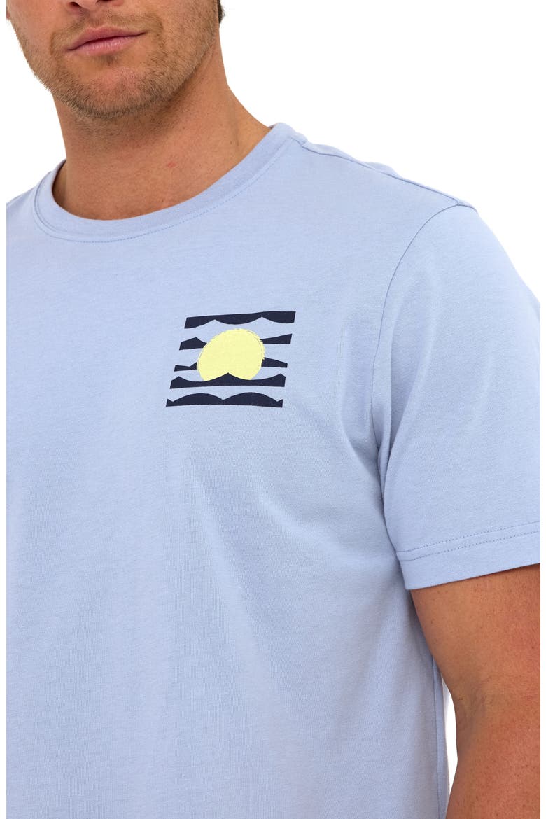 Soft Wash Setting Sun Graphic T-Shirt, Alternate, color, HIGH TIDE