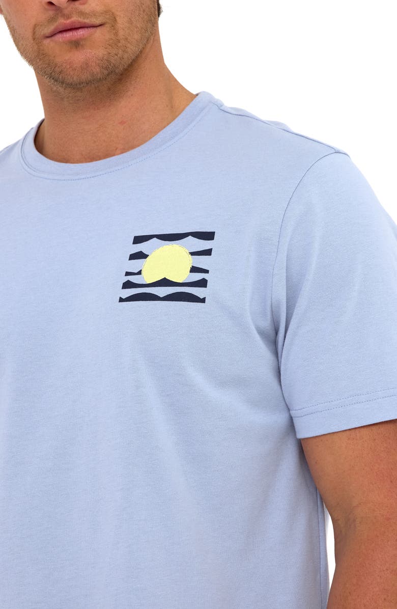 Threads 4 Thought Soft Wash Setting Sun Graphic T-Shirt, Alternate, color, High Tide