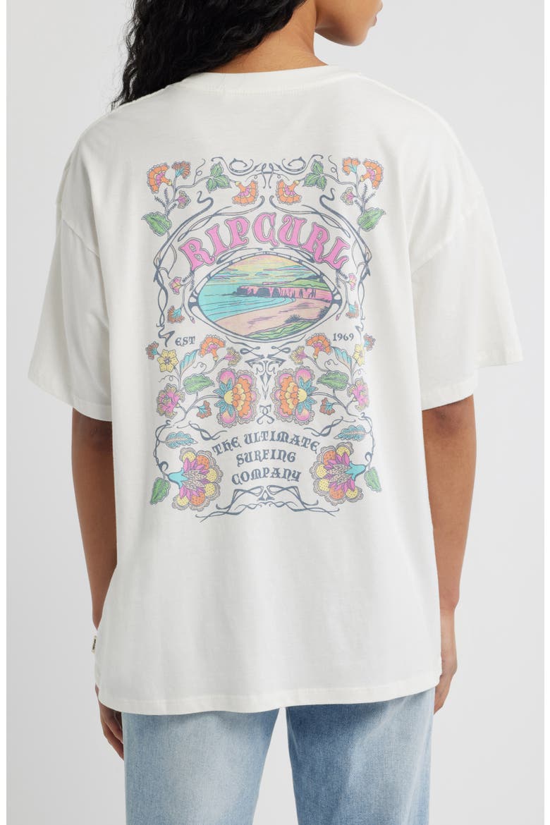 Half Moon Bay Heritage Graphic T-Shirt, Alternate, color, BONE