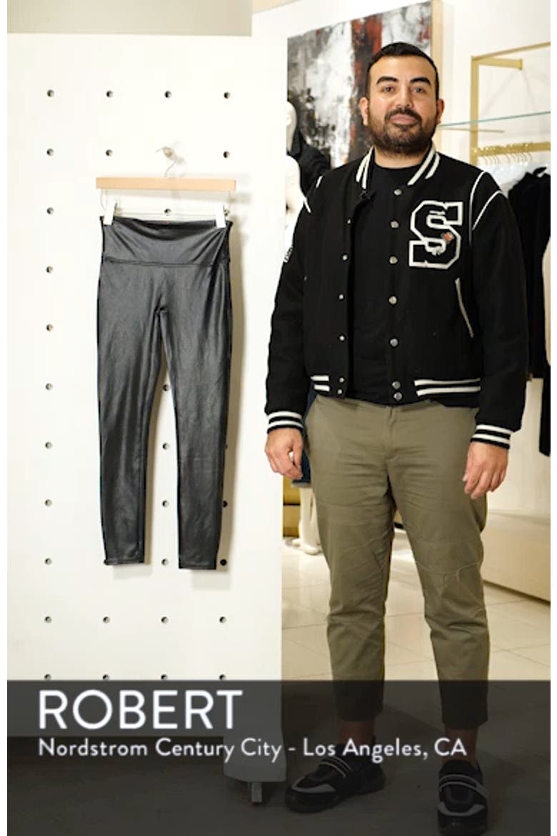 Pebbled Faux Leather Leggings video
