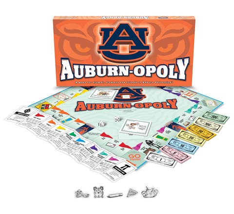 Auburn University Auburnopoly Monopoly Board Game