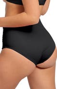 Popilush Shapewear Ruched Sculpting Bikini Bottom