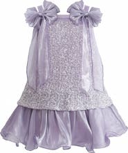 Tulleen Aurielle Beaded Bow Dress