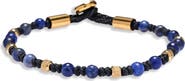 EYE CANDY LOS ANGELES Logan Sodalite Beaded Bracelet