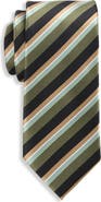 Oak Hill by DXL Big & Tall  Traditional Striped Tie