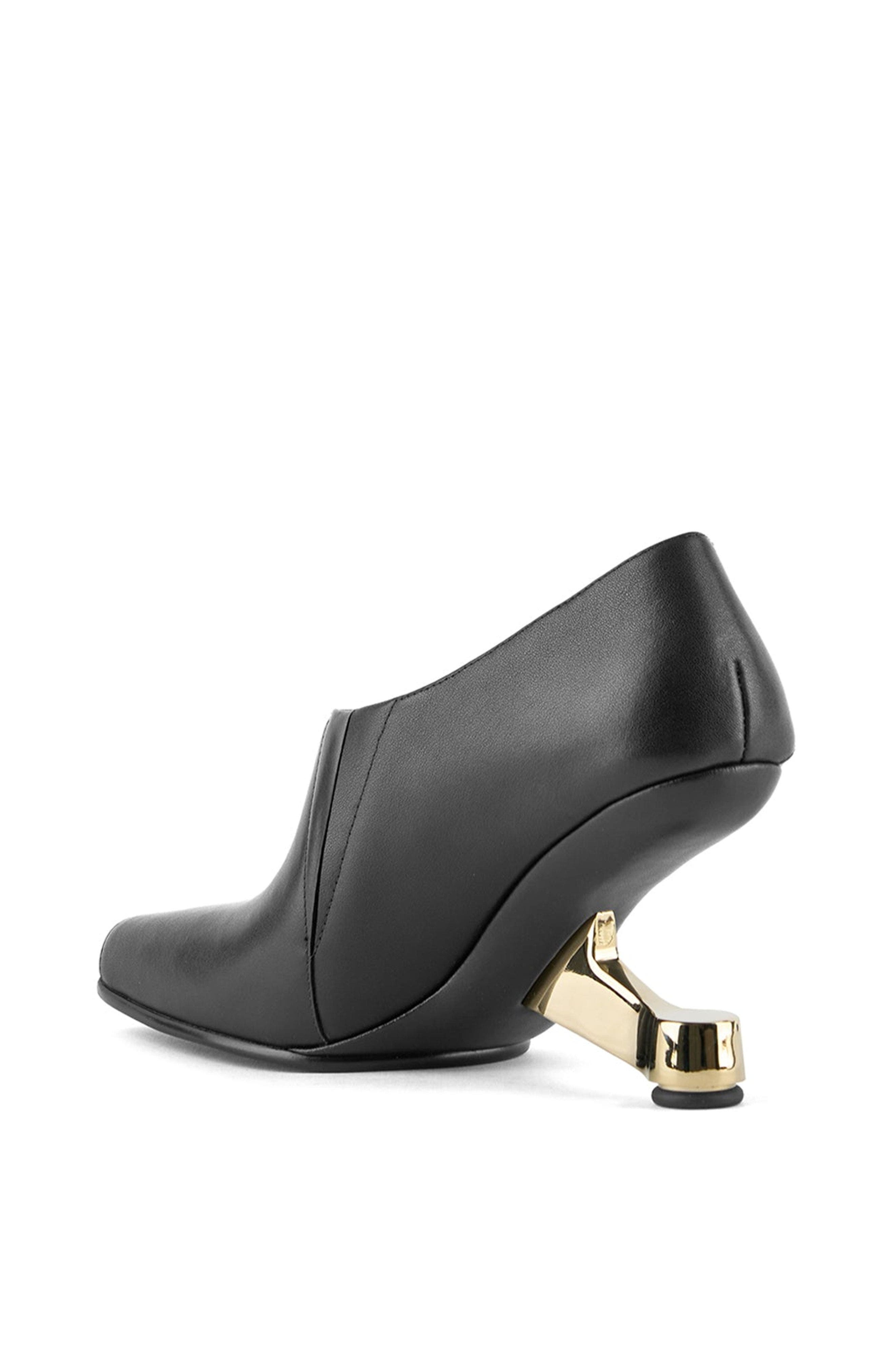 Eamz Dana Pumps, Alternate, color, Black + Gold