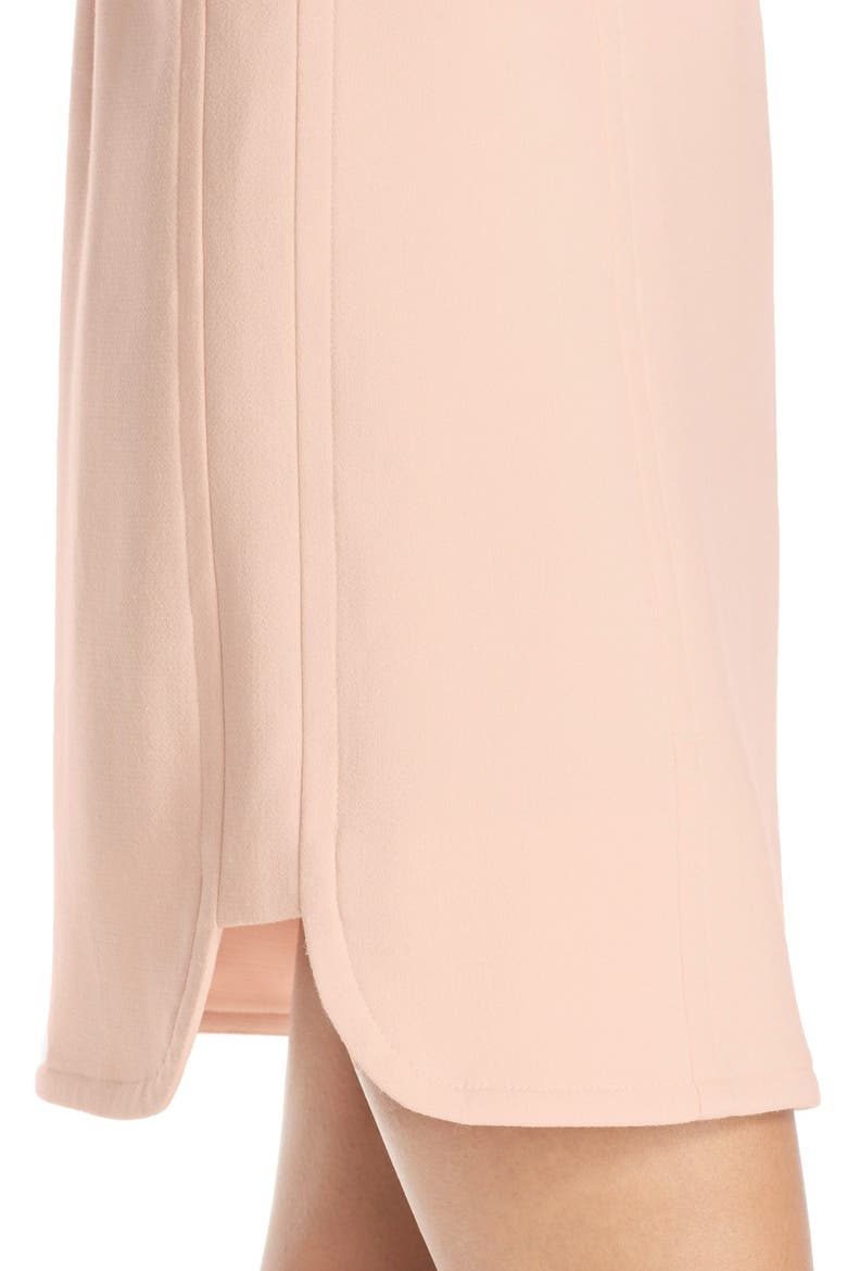 Seamed Shift Dress, Alternate, color, BLUSH