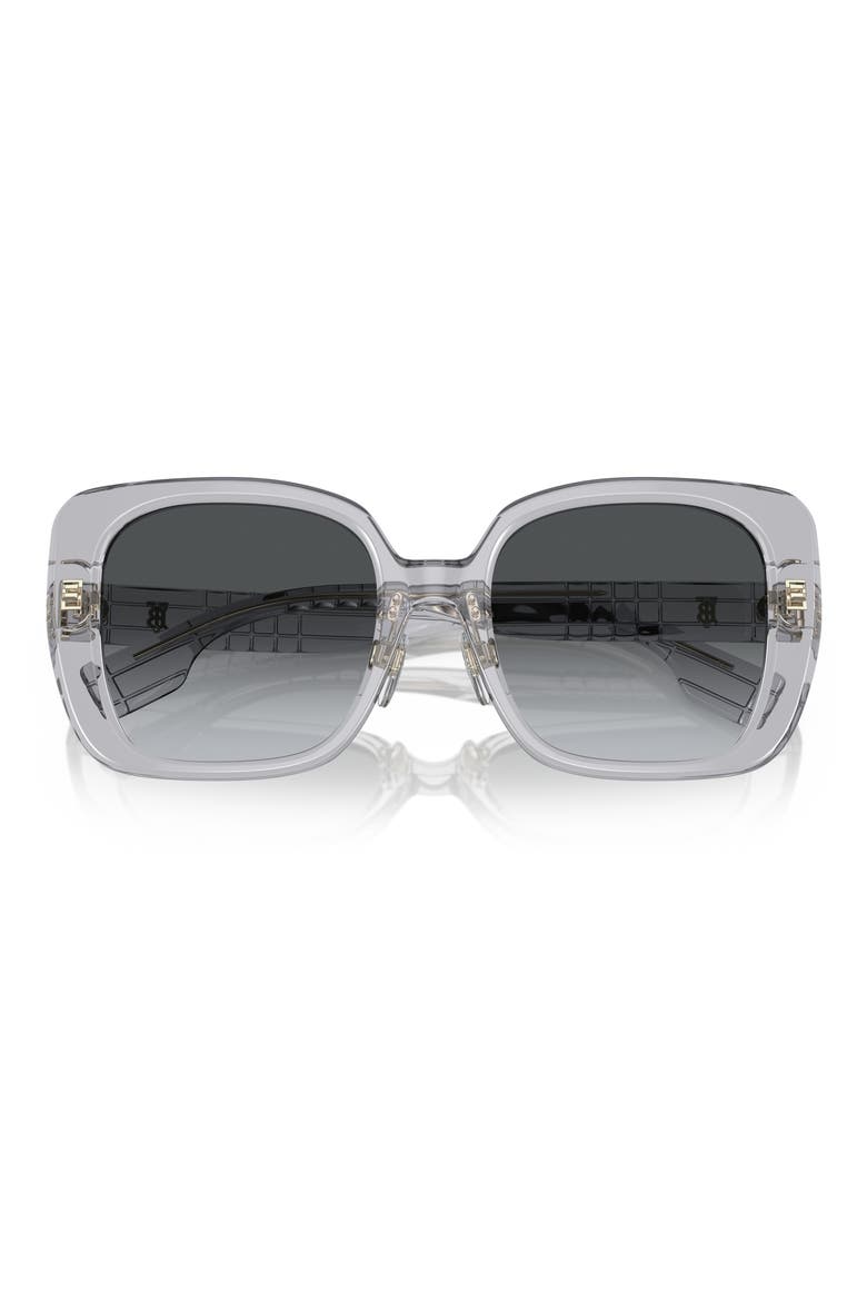 54mm Square Polarized Sunglasses, Alternate, color, GREY