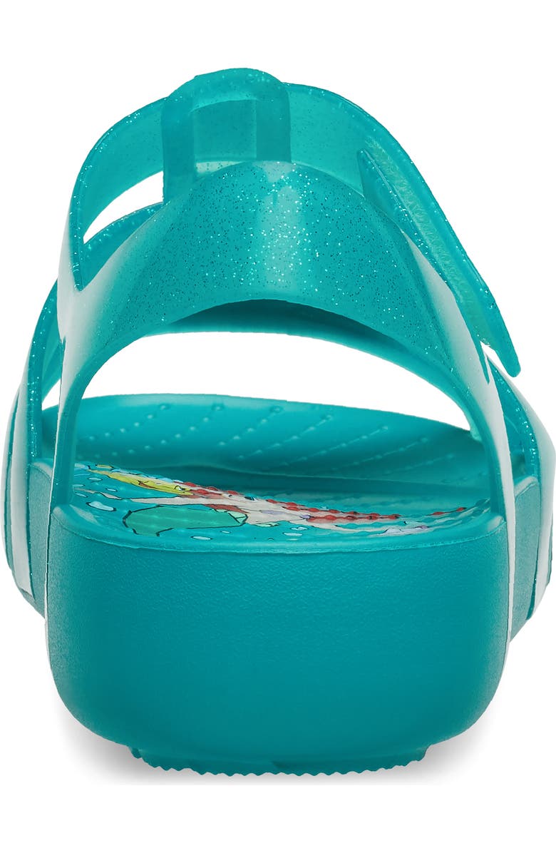 CROCS Kids' Princess Ariel Jelly Sandal, Alternate, color,