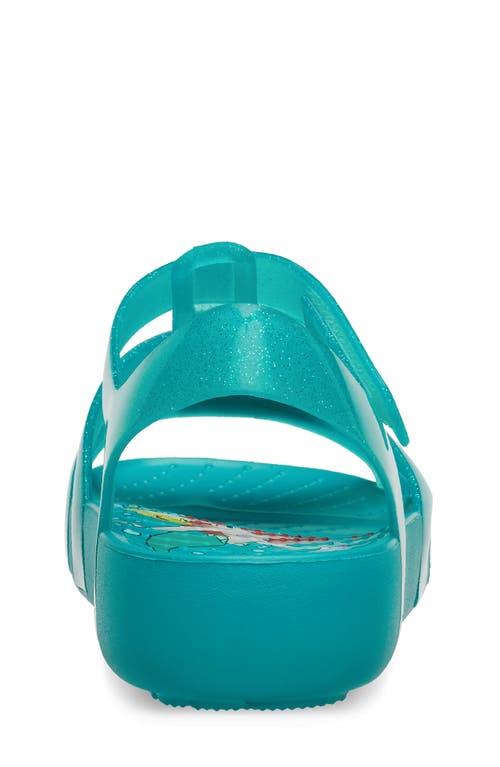 Crocs Princess Ariel Isabella Sandales Enfants Latigo Bay 36 In Lagoon