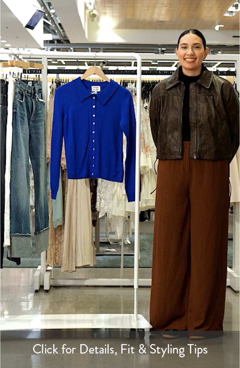 Voula Wool & Cashmere Cardigan, sales video thumbnail