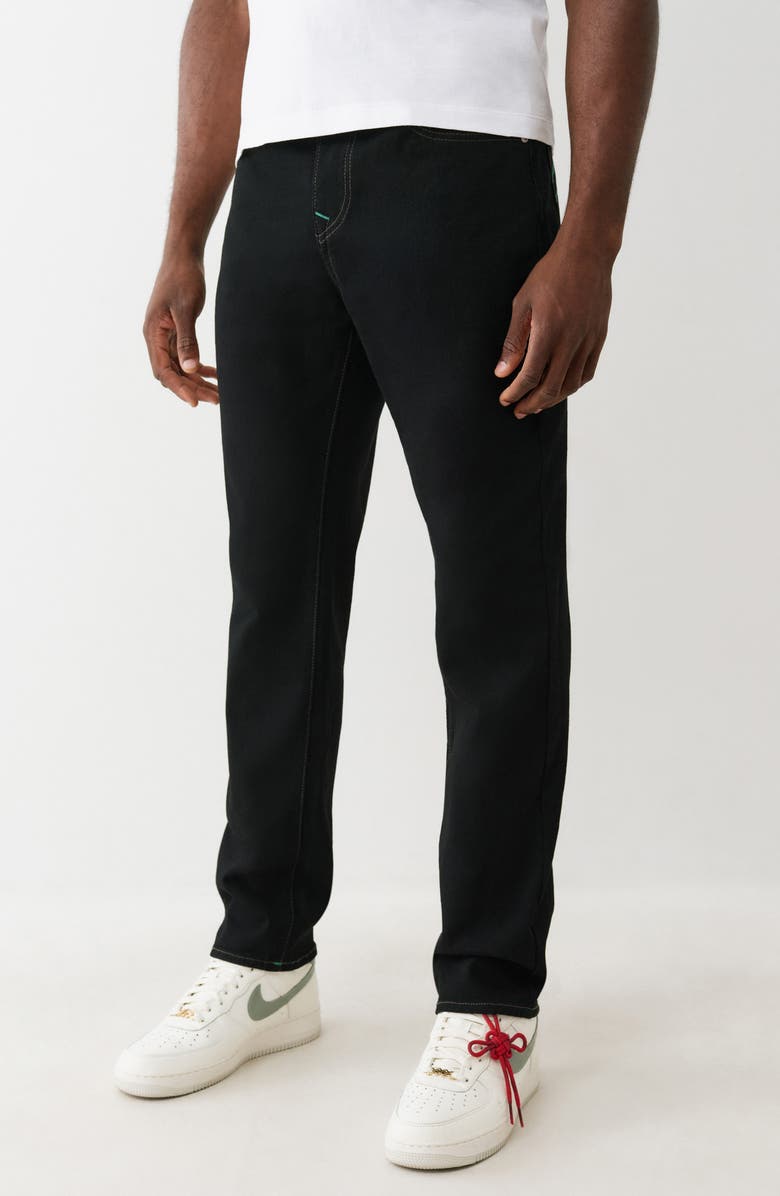True Religion Geno Slim Fit Jeans, Alternate, color, 2Sb Black Rinse
