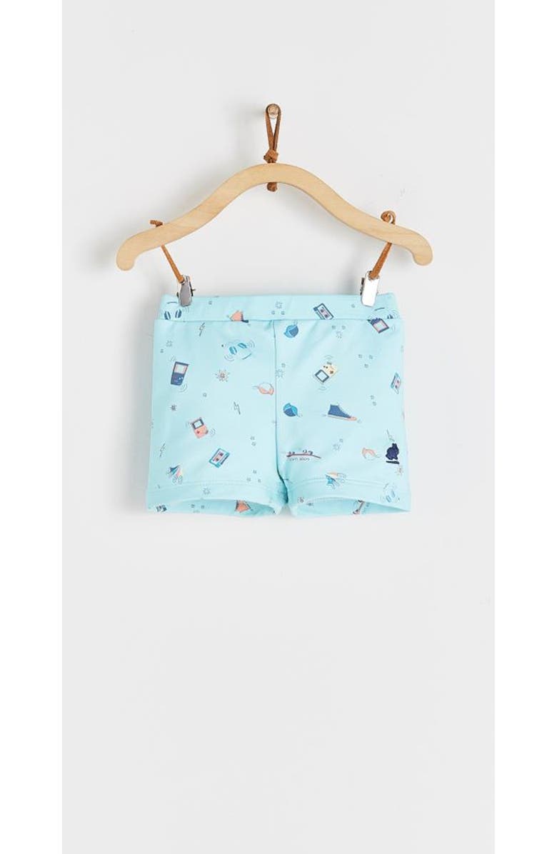 Babycottons Cool Swim Shorts for Infant, Main, color, Full Print