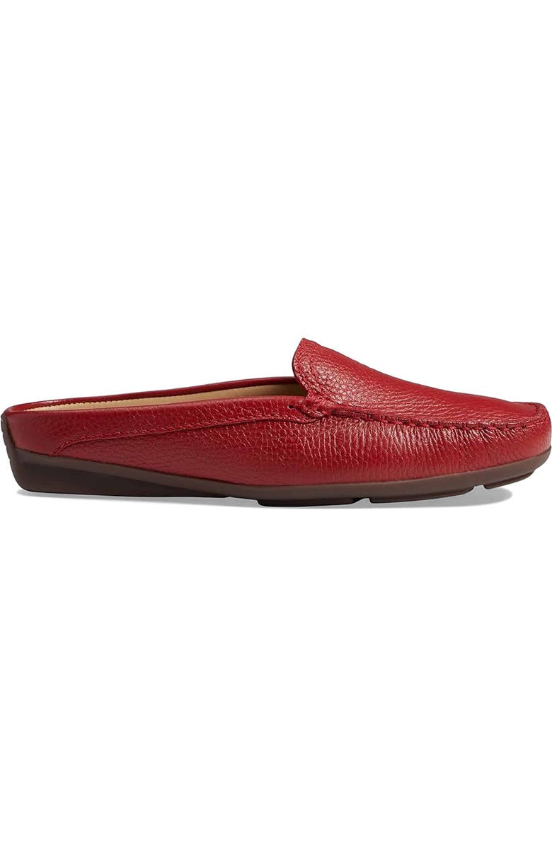 Marc Joseph New York Briarwood Court Leather Mule, Alternate, color, Red