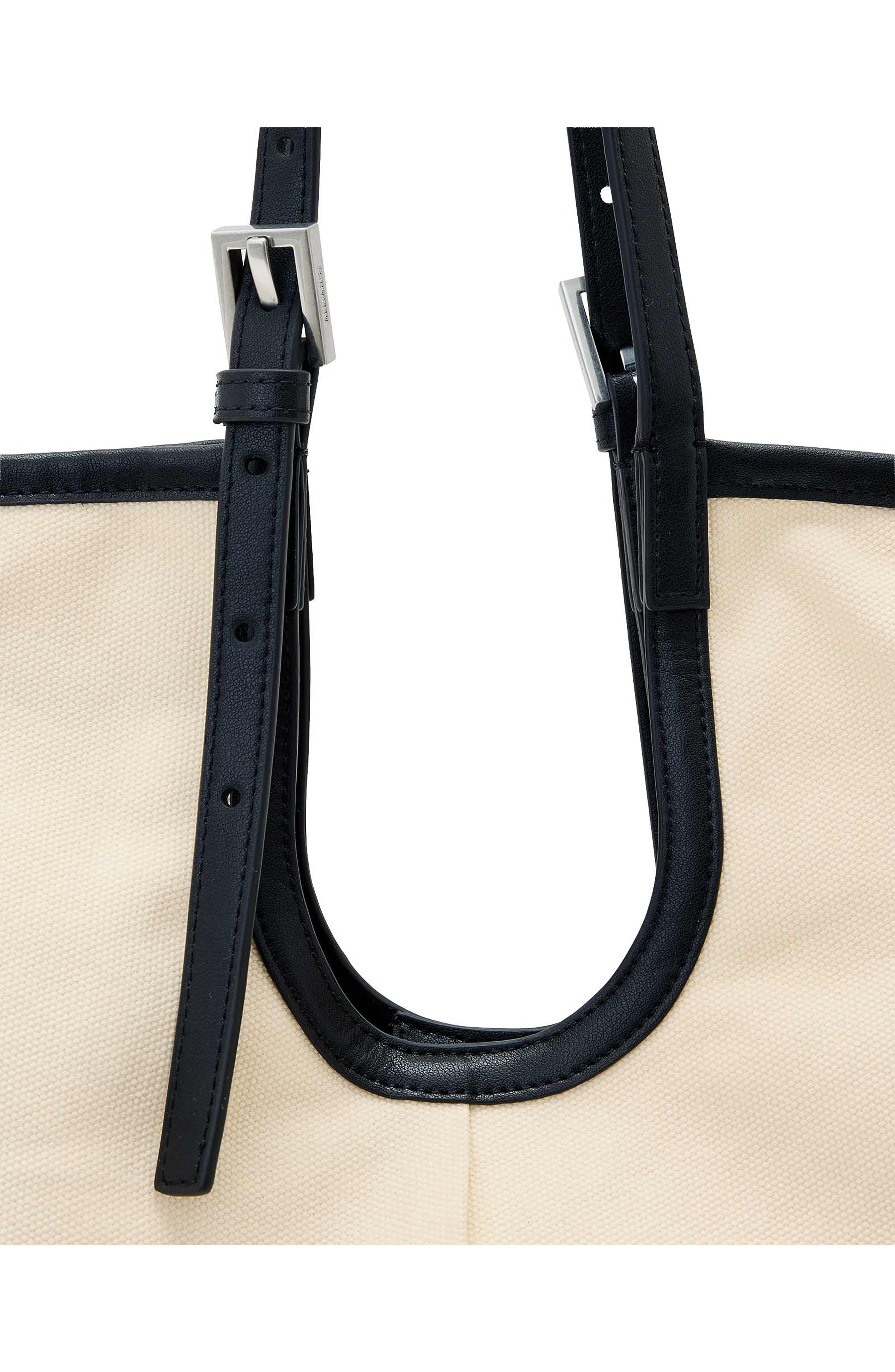 Ara East/West Canvas Tote, Alternate, color, UNBLEACHED WHITE