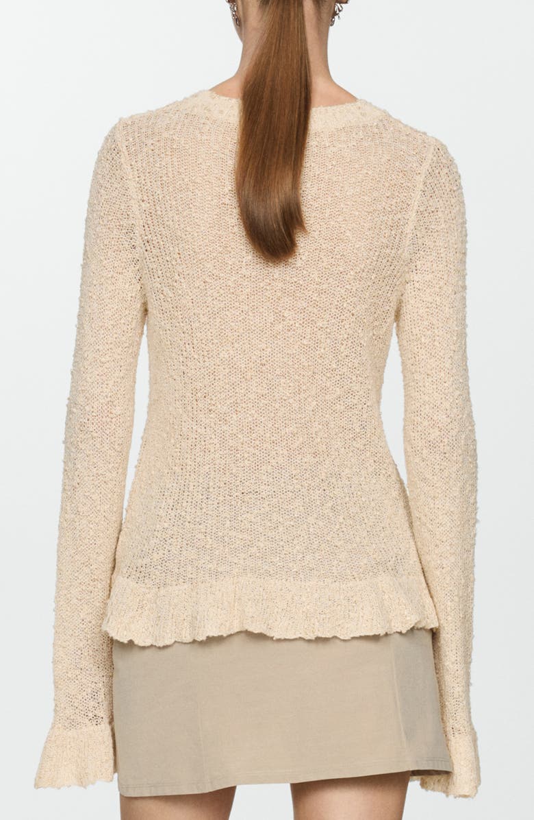 MANGO Textured Knit Sweater, Alternate, color, 
