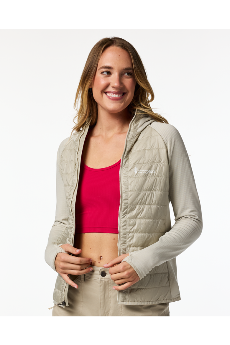 Capa Hybrid Insulated Hooded Jacket - Women's, Main, color, Mineral