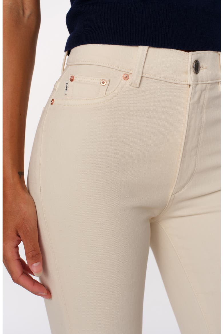 Florence Skinny Jeans, Alternate, color, FLAX