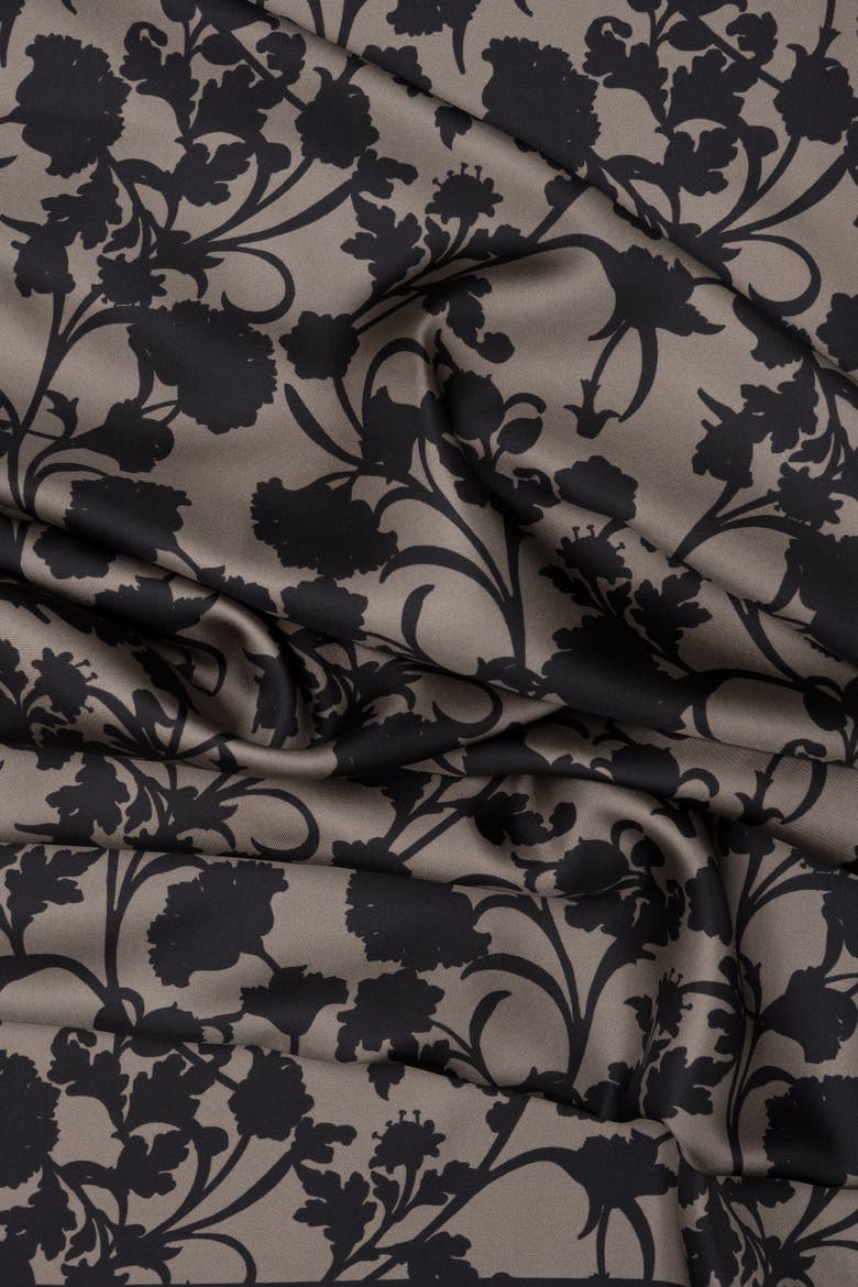 Regina - Silk Scarf Shawl for Women, Alternate, color, Pearl Black