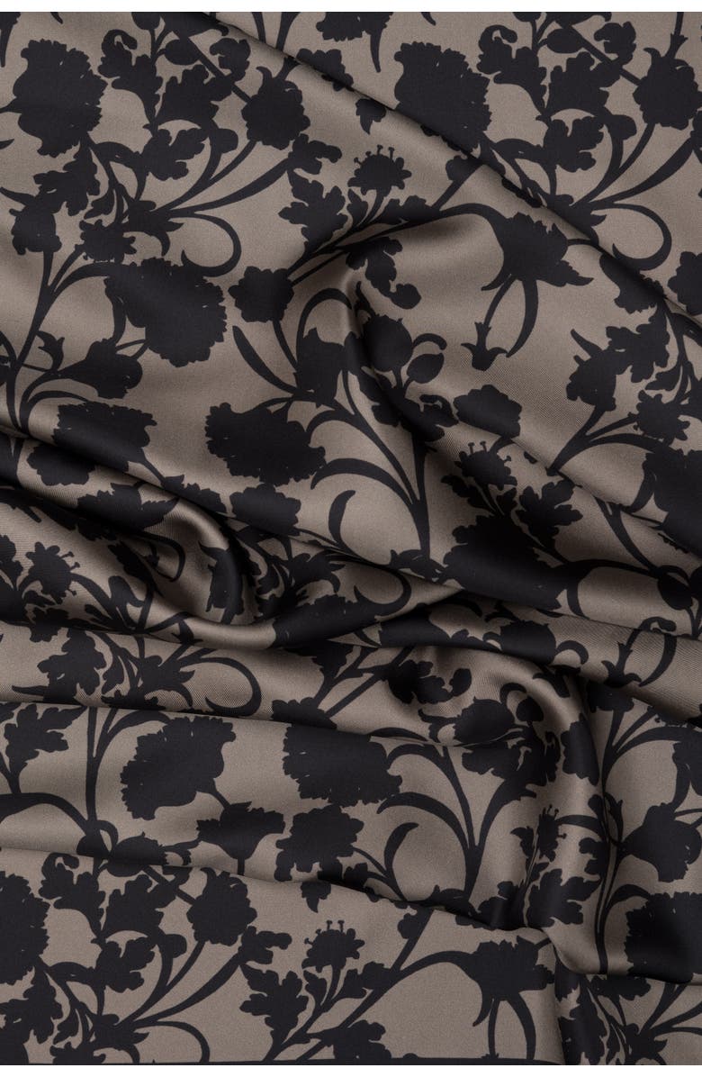 Elizabetta Regina - Silk Scarf Shawl for Women, Alternate, color, Pearl Black