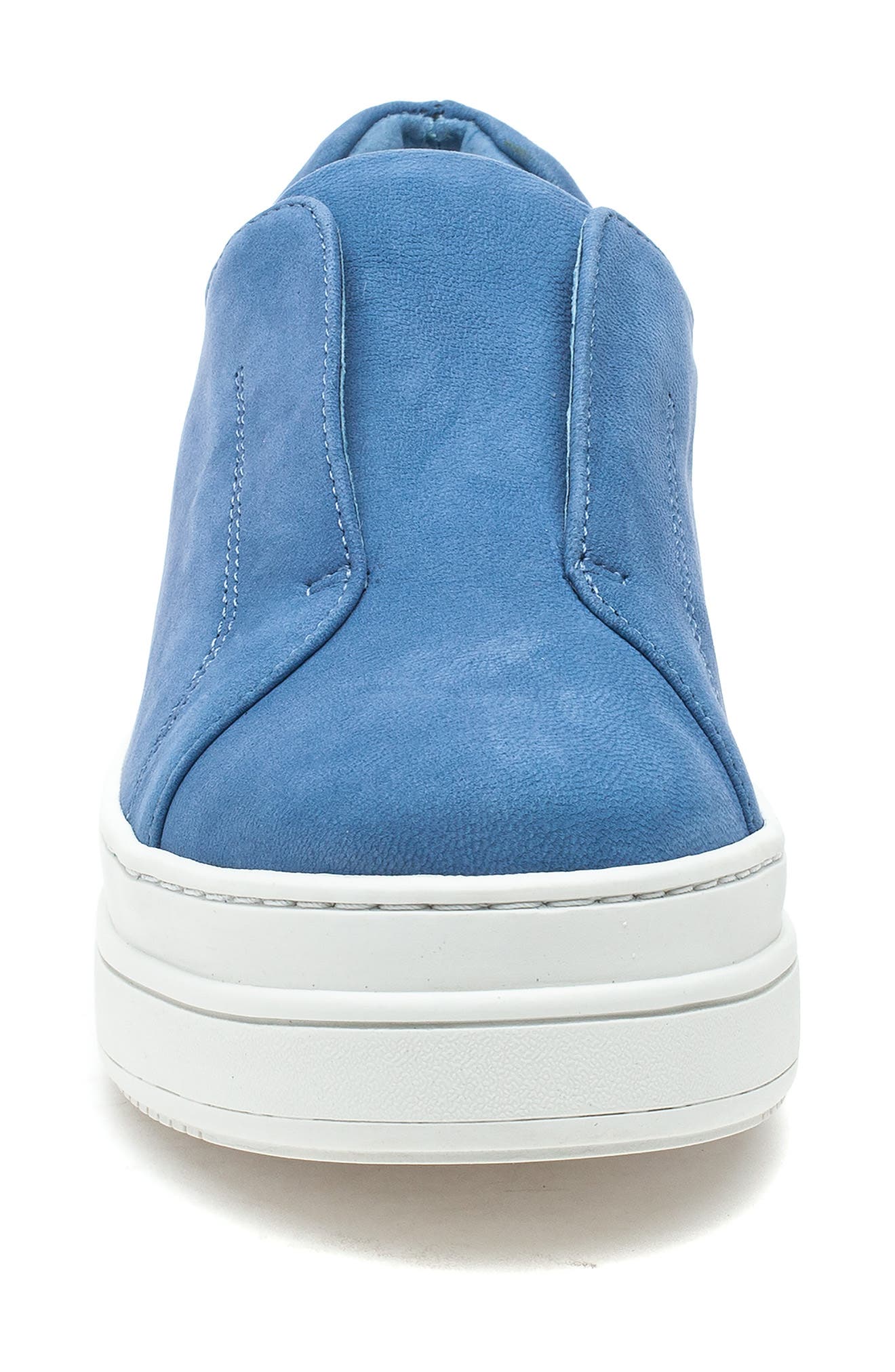 Noel Laceless Platform Sneaker, Alternate, color, OCEANA WAXY NUBUCK