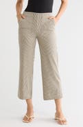 NIC+ZOE All Day Stripe Wide Leg Jeans