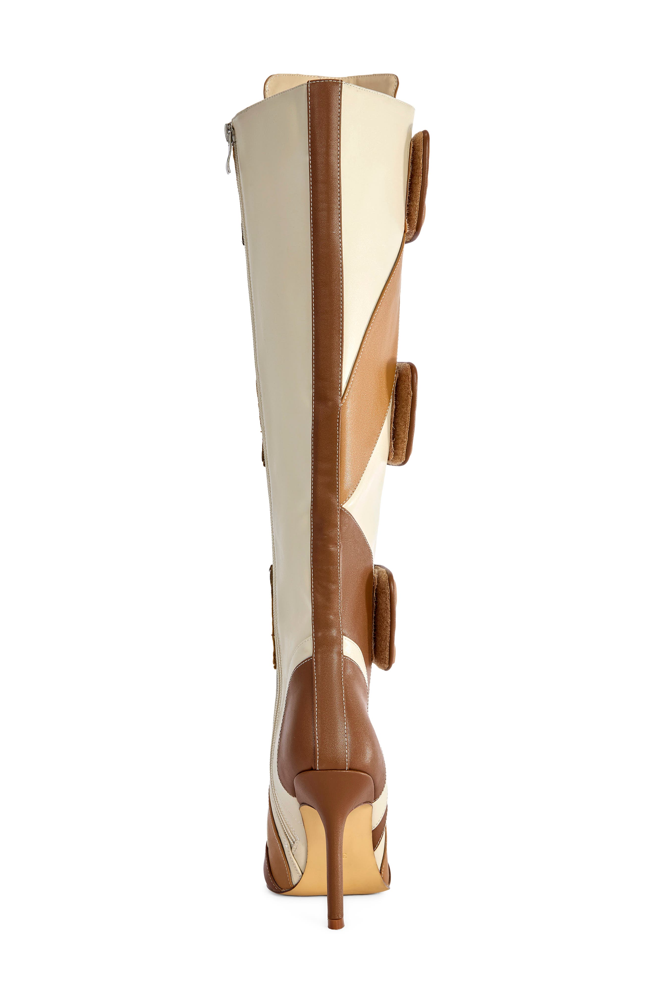 Schumacher Knee High Boot, Alternate, color, TAN