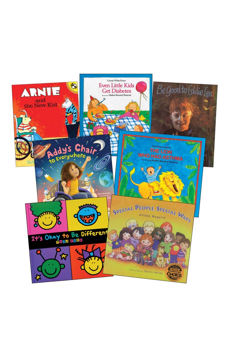 Kaplan Early Learning Company Different Abilities Books - Set of 7, Main, color, Multicolor