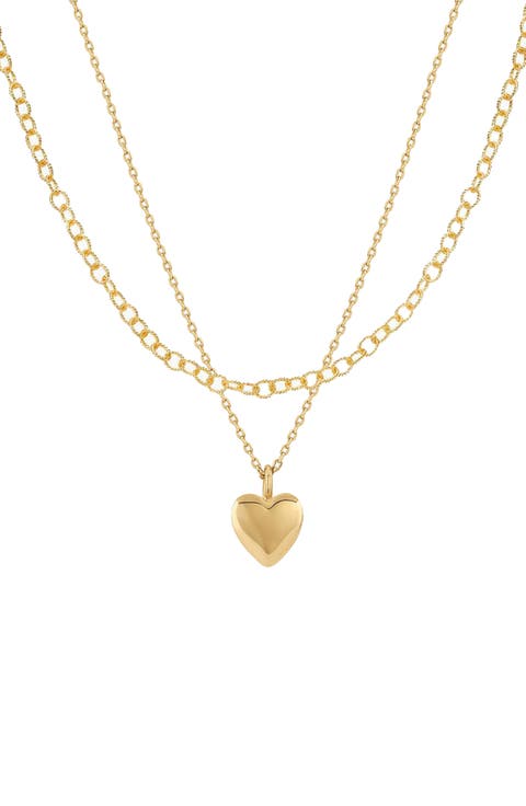 The Sweetheart Necklace Stack Set Holiday Gift Idea