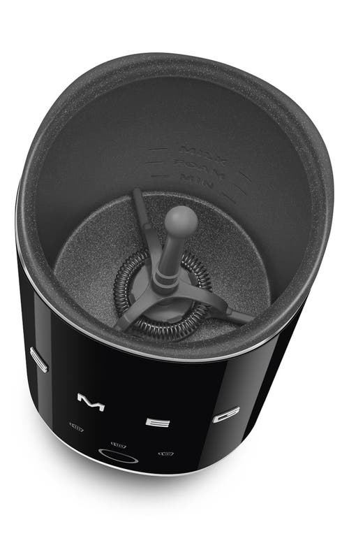 Smeg Mini Milk Frother In Black