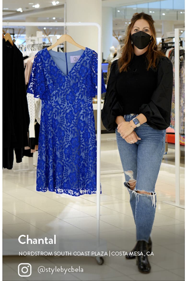 Skye V-Neck Lace Dress video