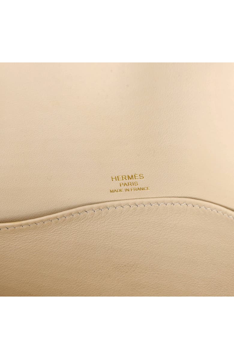 Pre-Owned Hermes Geta Bag Chevre Mysore, Alternate, color, Nata