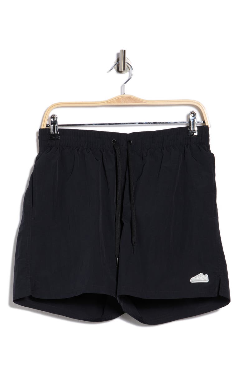 5-Inch Volley Swim Trunks, Alternate, color, BLACK