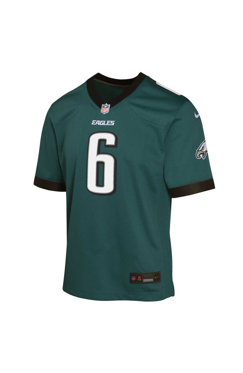 Nike Youth Nike DeVonta Smith Midnight Green Philadelphia Eagles Game Jersey, Alternate, color, Green