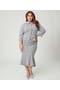 selected Lavender Plaid Boucle