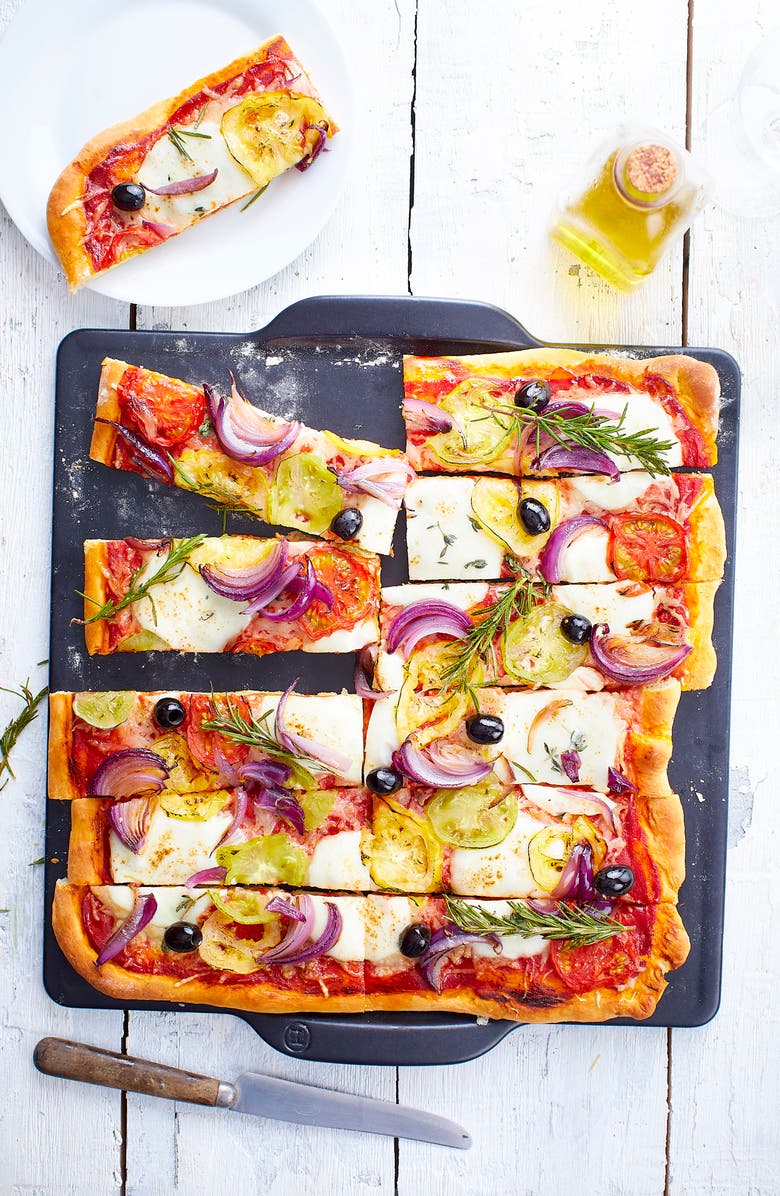 Emile Henry Square Pizza Stone, Alternate, color, 